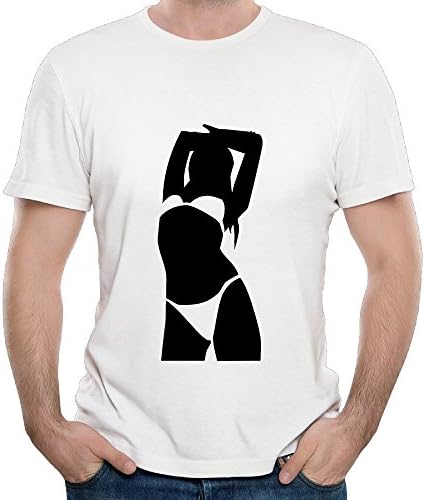 Men's Bikini Girl My Wife Is Best Catch Young Short Sleeve Tee Shirt