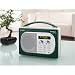 PURE EVOKE MIO MOSS 50'S STYLE DAB RADIO WITH BUILT-IN CHARGEPAK