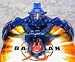 Bakugan Season 3 LOOSE Translucent Aquas (Blue) COREDEM 740G (W/ DNA Code)