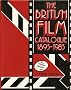 The British Film Catalogue, 1895-1985