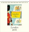London Desk Calendar Cavallini 2011