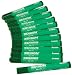 Dixon 52200 Lumber Marking Crayons, Green, 4 1/2 X 1/2 Hex, Pack Of 12 Color: Green, Model:52200, Office Accessories & Supply Shop RS.2199.00
