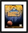 Denver Nuggets NBA Framed 8x10 Photograph Team Logo and Basketball