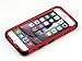 ULAK iPhone 6S Case,iPhone 6 Case, Hybrid Soft Silicone Hard PC Case Anti Slip Heavy Duty High Impact Dust Scratch Shock Resistance Protective Cover for iPhone 6/6S 4.7 Inch, Red/Black