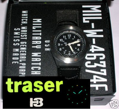 Traser TYPE 3 TRITIUM Tactical Watch