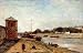 Art, Oil painting reproduction size 24x36 Inch, painting name: The Seine Opposite the Quai de Passy, By Gauguin Paul
