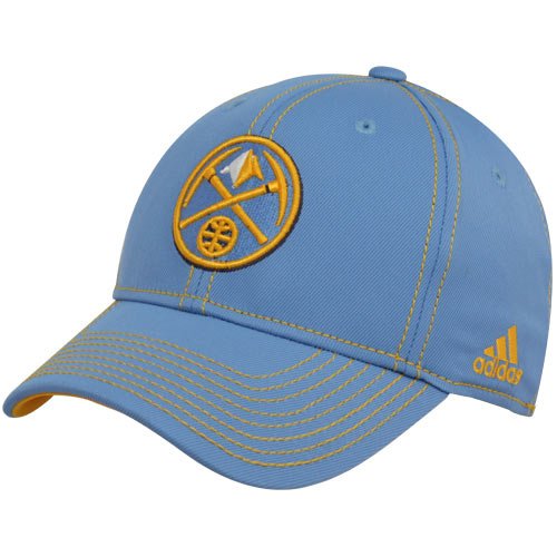 NBA Men's Denver Nuggets Structured Flex Hat - Tn67Z, Large/X-Large