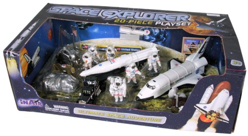 Space Explorer Ultimate Space Adventure Playset with Educational Rocket Poster