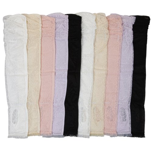 Warmen Elbow Long Sexy Lace Uv Protection Sun Block Dressing Driving Wedding Bridal Gloves Sleeves