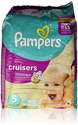 Pampers Cruisers Diapers - Size 5 - 21 ct
