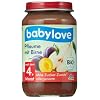 Babylove Pflaume mit Birne, 6er Pack (6 x 190 g) - Bio