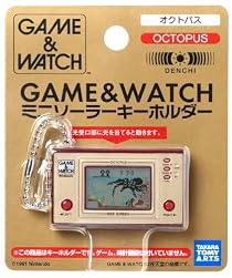 GAME&WATCH ミニソーラーキーホルダー オクトパス