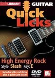 Guitar Quick Licks - Slash: High Energy Rock, Key of E