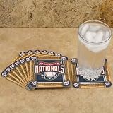 MLB Washington Nationals 8-Pack Absorbent PaperKraft Coasters