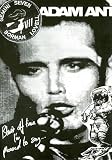 Adam Ant Official 1986 Fan Club Party Programme