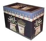 Recipe Box with Flowers