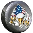 Bully CM-04 Bald Eagle Design Small Universal Tire Cover