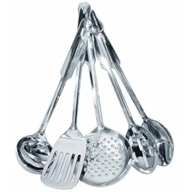 Buy Amco Stainless Steel 5-Piece Utensil Set