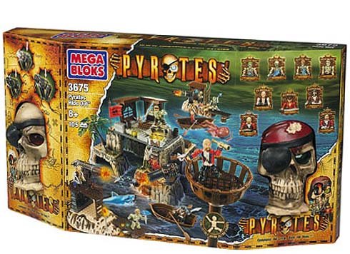Mega Bloks Pyrates Hide Out