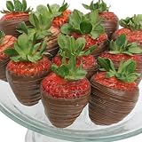 Belgian Milk Chocolate Covered Strawberries, 12 Count