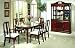 Beautiful Queen Anne 7pc Dining Table Set W/ 6 Chairs