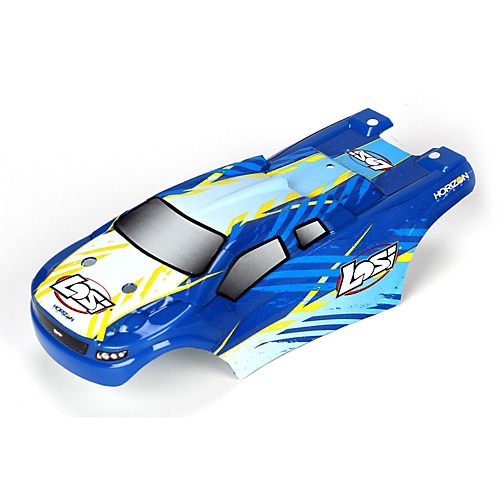 Micro Truggy Body Set, Painted Blue