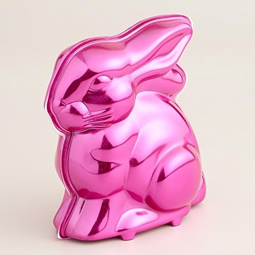 Frey Milk Chocolate Bunny in Pink (5.9 oz)