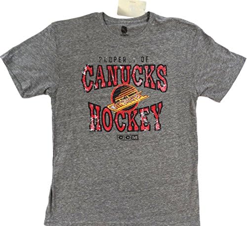 Vancouver Canucks CCM Short Sleeve Tshirt Size L