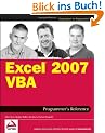 Excel 2007 VBA Programmer's Reference (Programmer to Programmer)