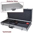 Silver Hard Sided Break Down Gun Case - Sporting Goods > Gun Cases > Break Down Size