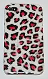 Hot Pink Leopard Print Case for Apple iPhone 4 (Fits AT&T & Verizon Models) ....
