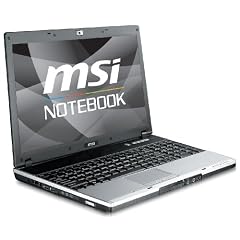 MSI Megabook VR603-T4235VHP 15,4 Zoll WXGA Notebook (Intel Pentium T4200 2GHz, 3GB RAM, 250GB HDD, Intel GMA 4500MHD, DVD+- DL RW, Vista Home Premium)
