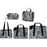 5 Piece Luggage Set - Reisenthel Travel Special - Fleur Ash Travel Set
