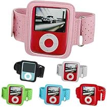 Apple iPod nano 3G (3rd Generation) 4GB/ 8GB Adjustable Armband Carrying Case