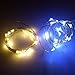 Starry Lights Mini Sets. 20 Warm White Micro LEDs on 6.5 Foot Silver Wire. Battery Powered With On/Off Switch