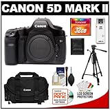 Canon EOS 5D Mark II Digital SLR Camera (Outfit Box) with 32GB Card + Case  ....