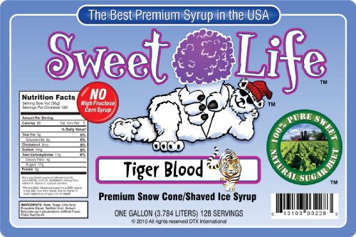 Great northern popcorn company - Great Northern Popcorn Sweet Life Premium Tiger Blood Snow Cone and