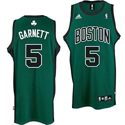 adidas Boston Celtics #5 Kevin Garnett Green Swingman Basketball Jersey