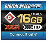 Digital Speed 16GB 700X Professional High Speed 120MB/s Error Free (CF) Mem ....