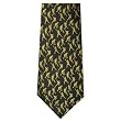 Lacrosse Players - Gold Lacrosse Silk Tie