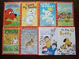 Scholastic Reader Level 1; Set of 8 Children Picture Books (Goose on the Loose~Yuck! Stuck in the Muck~I Lost My Tooth!~Clifford Makes a Friend~I Like Myself!~Footprints in the Snow~My Dog, Buddy~Fun with First-Grade Friends)
