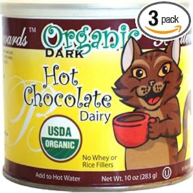 Boulevards Organic Dark Instant Hot Chocolate, 10-Ounce Cans (Pack of 3)