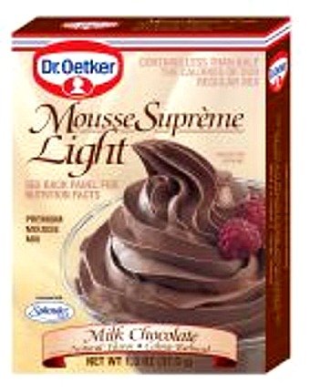 Dr. Oetker Milk Chocolate Mousse - Light ( 1.3 Oz ) by Dr. Oetker