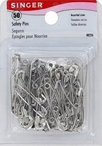 Buy Singer Assorted Safety Pins Singer Assorted Safety Pins, Multisize, 50-Count