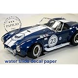 Papilio Inkjet Clear Waterslide Decal Paper 10 Sheets