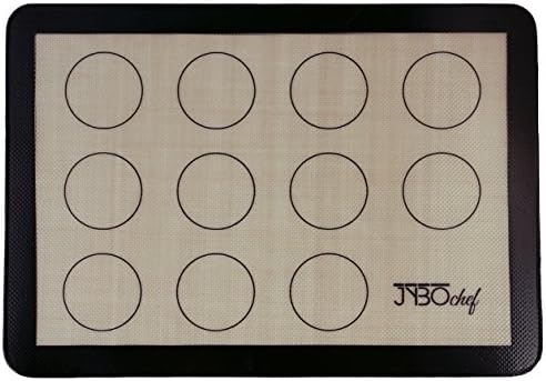 Silicone Baking Mat Set of 2 - Premium Non-stick - No More Parchment Paper (Black)