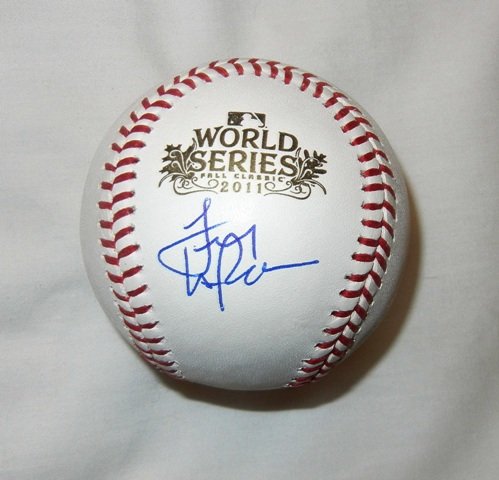 Tony LaRussa Autographed Official 2011 World Series Baseball W/PROOF, Picture of Tony Signing For Us, St. Louis Cardinals, 2011 World Series, Oakland Athletics, Chicago White Sox, Kansas City Royals, Chicago Cubs, 2006 World Series Champion, 1989 World Series Champion