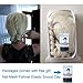 JUJU® New New FROZEN Princess Snow Queen Elsa Adult Milk Golden Braid Cosplay Wig Long Wigs