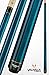 Viking Valhalla 2 Piece Pool Cue Stick VA103 (19oz, Blue)