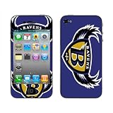 Meestick Baltimore Ravens Vinyl Adhesive Decal Skin for iPhone 4S